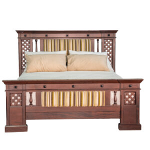 Ayan King Size Bed – Padded