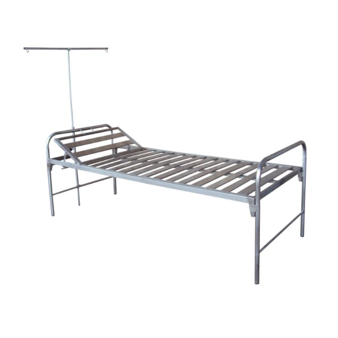 Stainless Steel Bed With Adjustable Backrest | Ashut Engineers