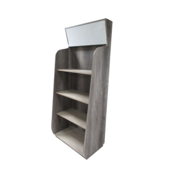 Wines And Spirits Wooden Display Unit With 3 Shelves
