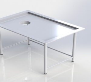 Stainless Steel Receiving Table