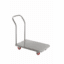 Stainless steel bogey trolley for hygienic and durable material transport