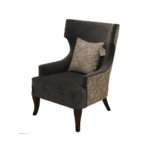 Classic Elsie wingback chair with plush seating, high winged sides, and a refined, elegant silhouette.
