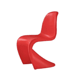 PLASTIC CHAIR AIC-AT-PC-011  (YELLOW,BLACK,RED)