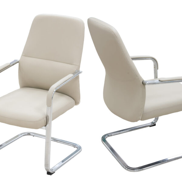 AIC - PU CHAIR - DL920C - VISITORS - GREY