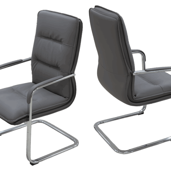 AIC - PU CHAIR - YZ - 001C - GREY