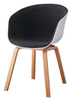 PLASTIC CHAIR AIC-AT-PC-09 (BLACK,GREEN,ORANGE,YELLOW, BLUE)