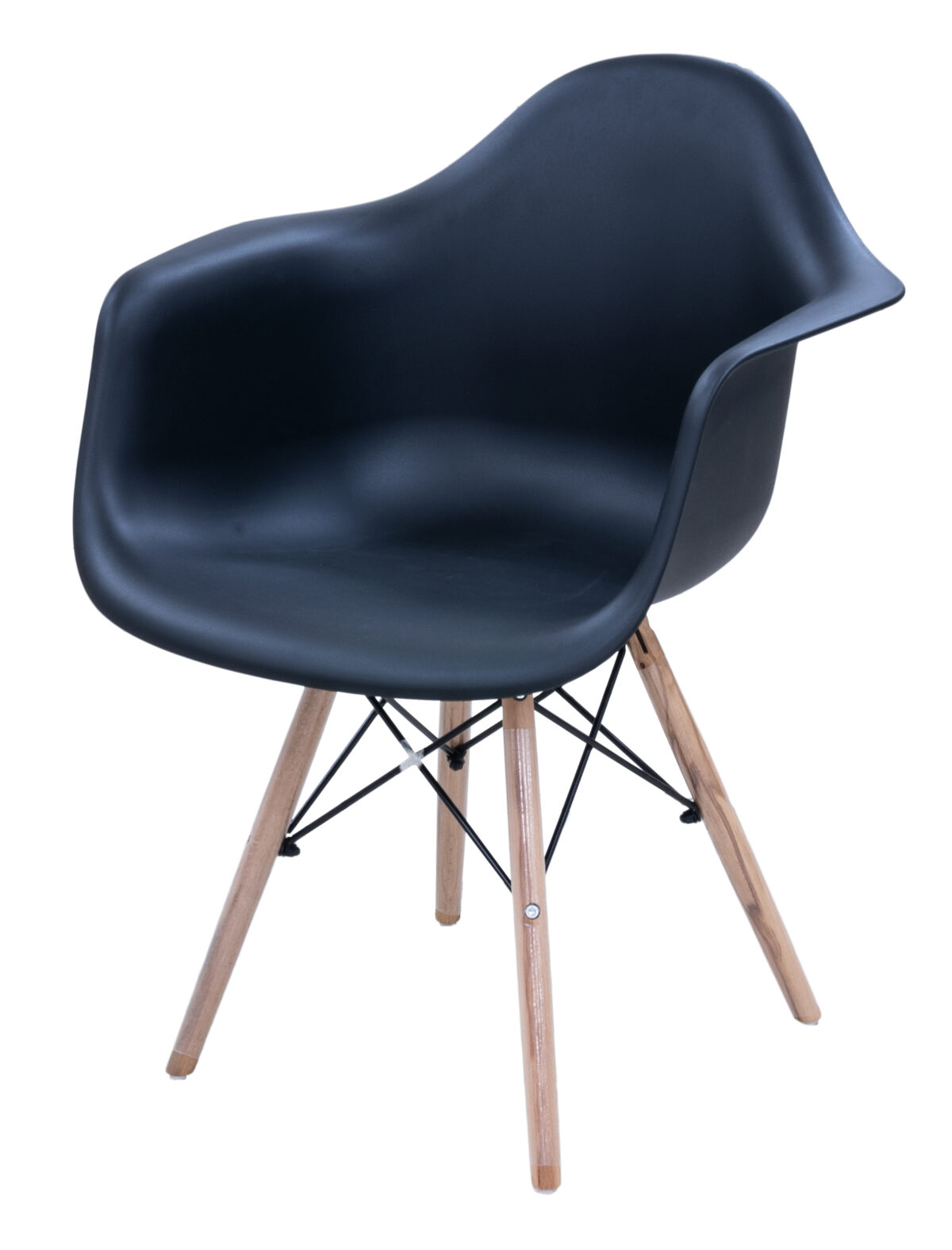 AIC - PLASTIC PP CHAIR WITH WOODEN STAND - AT-PC-06 - Image 1