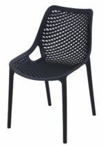 AIC - PLASTIC PP CHAIR WITH GLASS FIBRE - AT-PC-14 - Black