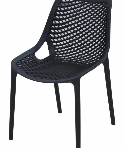 AIC - PLASTIC PP CHAIR WITH GLASS FIBRE - AT-PC-14 - Black