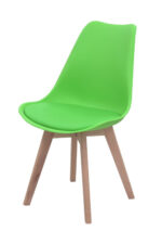 AIC - PLASTIC PP CHAIR WITH WOODEN STAND - AT-PC-04