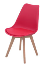 AIC - PLASTIC PP CHAIR WITH WOODEN STAND - AT-PC-04 - Image 2