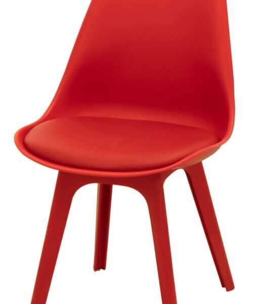 AIC - PLASTIC PP CHAIR WITH PU CUSHION - AT-PC-03