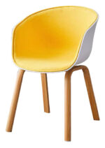 PLASTIC CHAIR AIC-AT-PC-09 (BLACK,GREEN,ORANGE,YELLOW, BLUE) - Image 3
