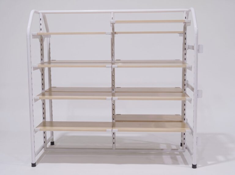 Double-Sided Clothing Display Rack